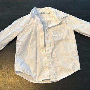 Janie and Jack Special Occasion White Oxford, size 2T